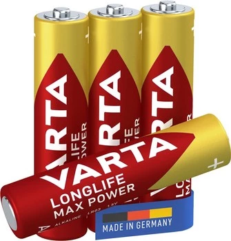 Bateria VARTA Longlife MaxPower LR03 AAA 1.5V 4szt