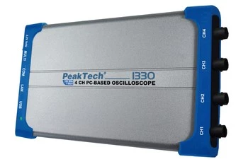 Oscyloskop PC 4-kan. USB 100 MHz PeakTech 1331