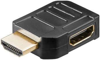 Adapter gniazdo - wtyk HDMI 2.1 8K POZIOMY 90st.