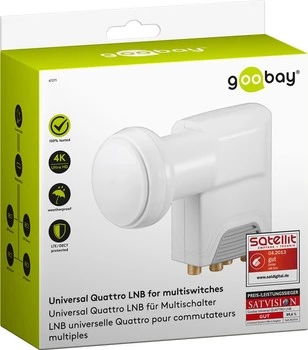 LNB Quatro Goobay 0.1dB