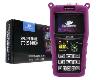 Miernik satelitarny STC-23 VF6800 DVB-S2+T2/C Combo
