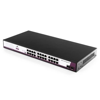 SWITCH 24x port + 2x port SFP 1Gbps SP-SG1024S2