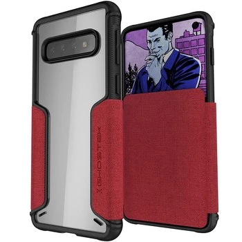 Etui Exec 3 Samsung Galaxy S10 czerwony