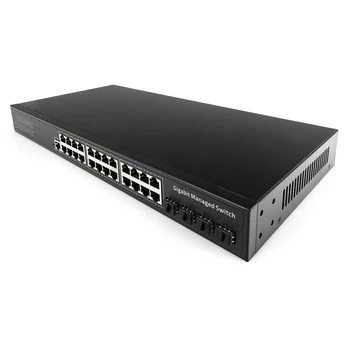 SWITCH Zarządzalny L2 GS2024S2 24x Gbps + 4x SFP