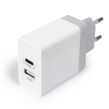 Ładowarka 2w1 USB-C USB PD Quick 17W 3.4A SPC-01W